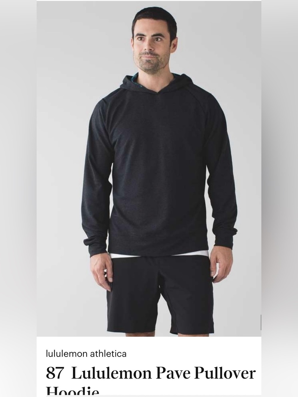 lululemon Pave Pullover Men's Pullover Hoodie